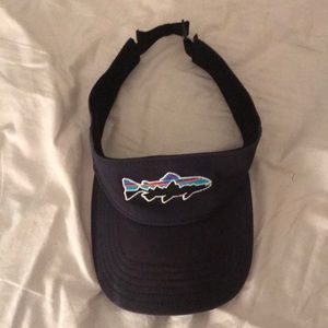 Patagonia navy visor!!